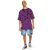 Pack Grimey T-Shirt Acknowledge + Short Yanga SS20 Purple