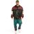 Pack Grimey PU Leather Jacket + Track Pants Call Of Yore FW20 Multicolor