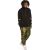 Pack Grimey Sweatshirt + Track Pant Midnight Chameleon SS19 Black / green