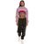 Pack Grimey Crop hoodie + Track Pants Yoga Fire FW20 Black/Violet