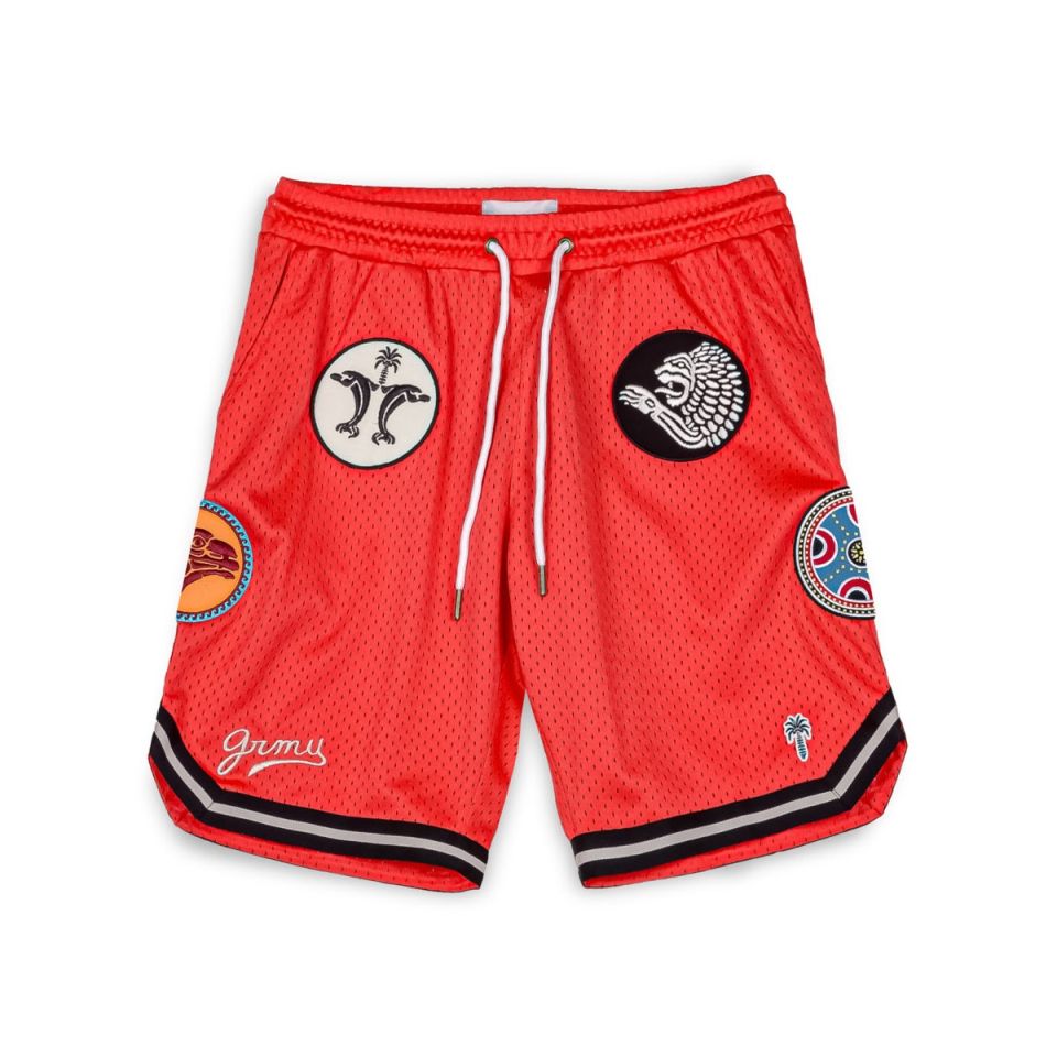 PANTALÓN CORTO GRIMEY THE CLOUT - RED | SPRING 23