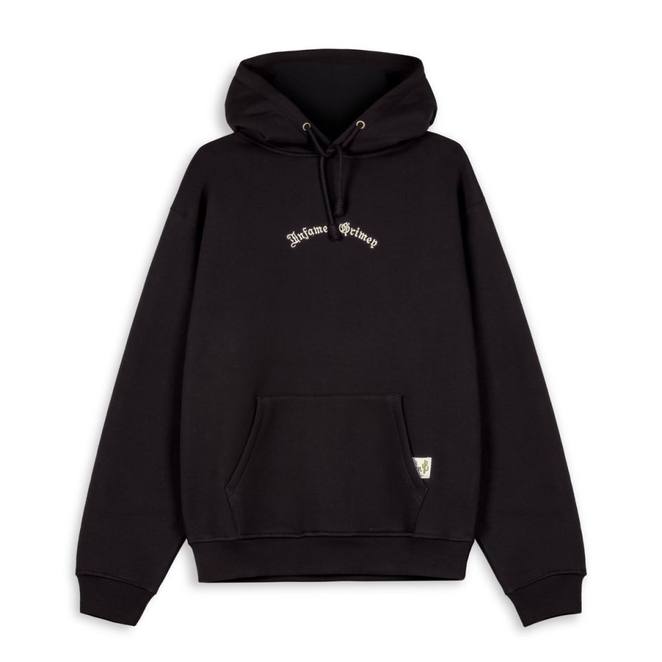 GRIMEY CAUSING PANIC THE PRIDE VINTAGE HOODIE - BLACK | SS24