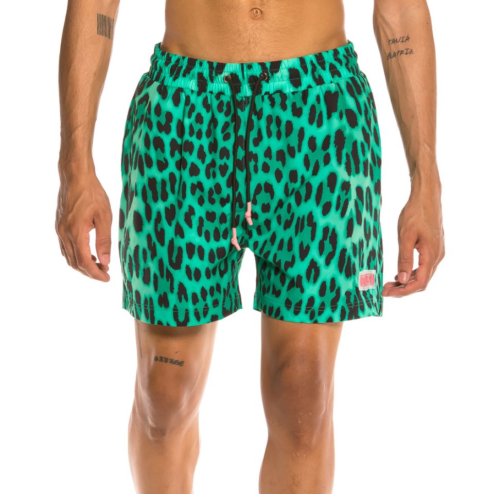 Bañador Grimey Yanga Leopard SS20 Green