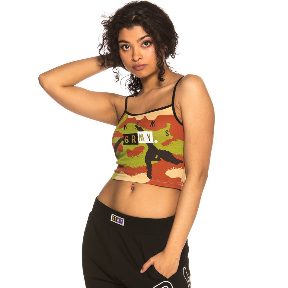 Camiseta Grimey Chica F.A.L.A. Camo Top SS19 