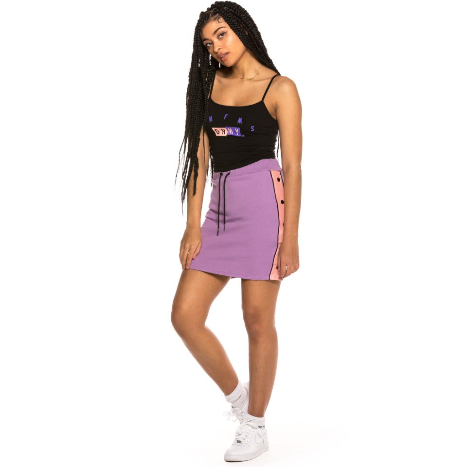 Pack Grimey top F.A.L.A + Falda Steamy blacktop SS19 Black/Purple