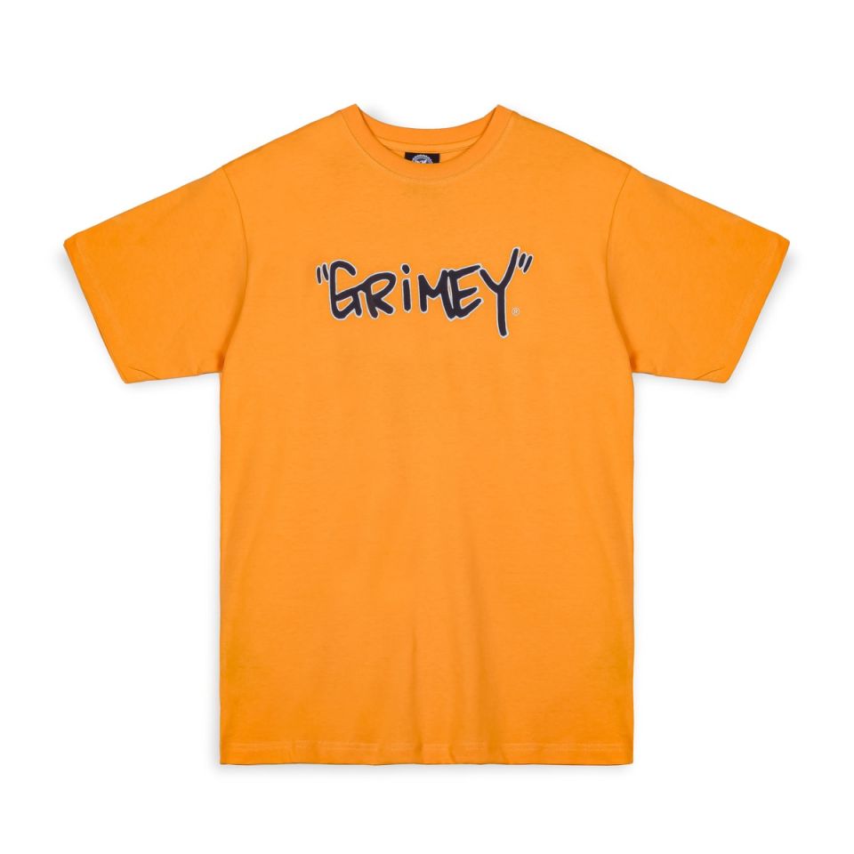 CAMISETA GRIMEY THE TAG REGULAR - ORANGE  | Summer 23