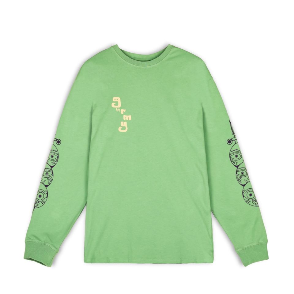 Camiseta manga larga Grimey "LUST MANTRA" - Green | Fall 22