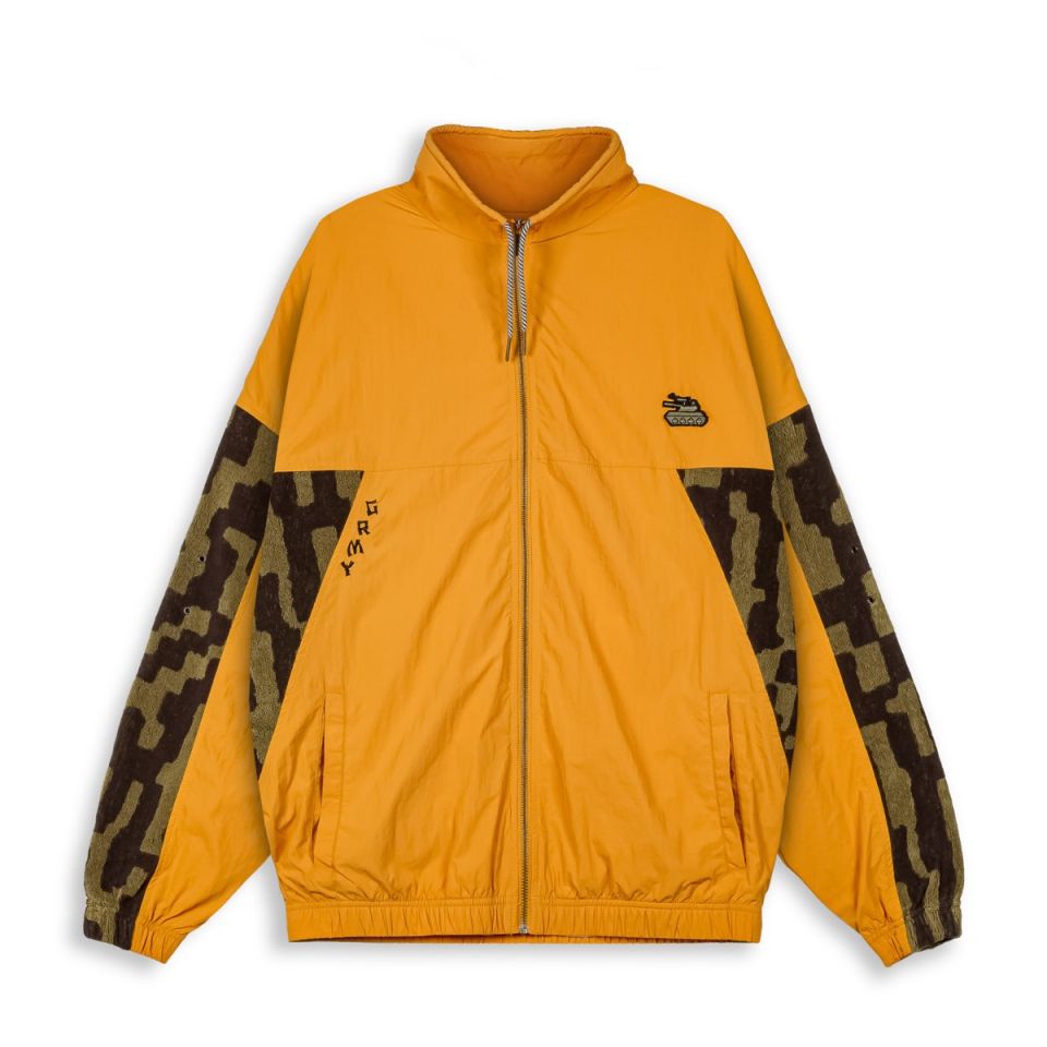 GRIMEY LUCKY DRAGON TRACK JACKET - MUSTARD | SS24