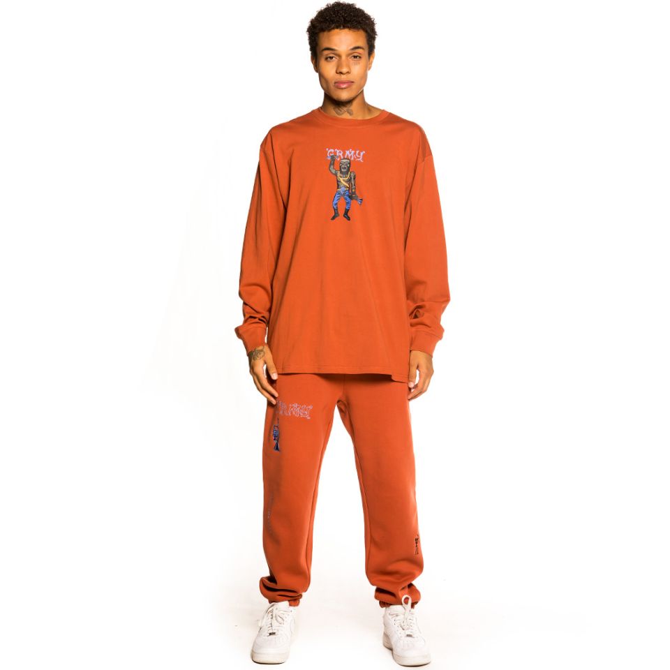 Pack Grimey Pant + LS Tee "Jazz Thing" - Ochre | Fall 21