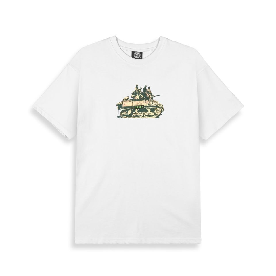 Camiseta Grimey "The Peace Machine" - White | Summer 22