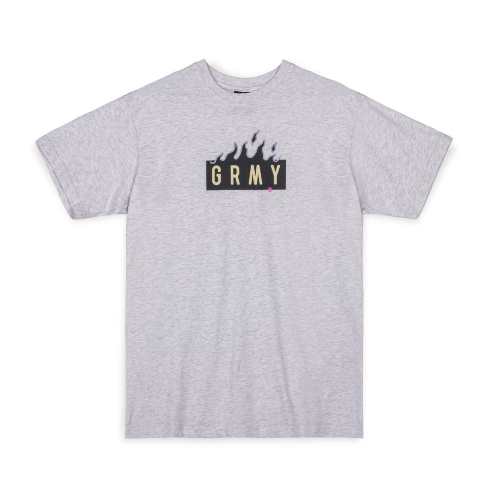 CAMISETA GRIMEY CLOVEN TONGUES GRMY REGULAR - SPORT GREY  | Summer 23