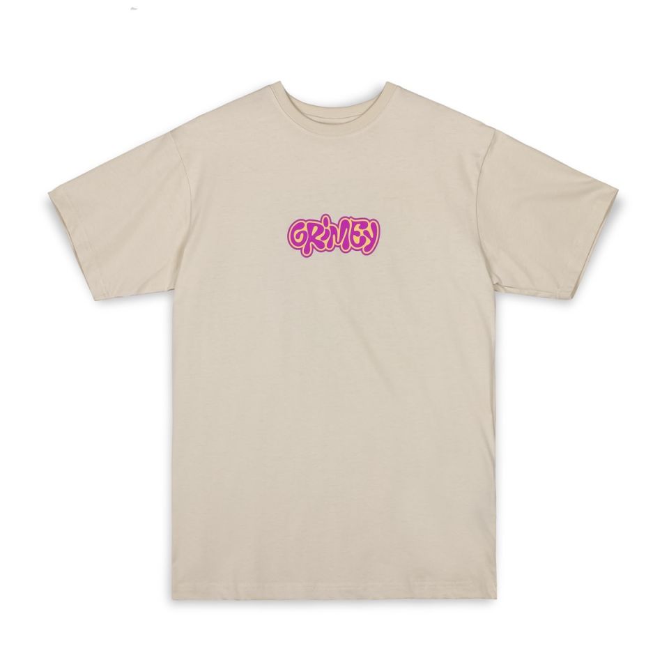 CAMISETA GRIMEY THE BRUTE FORCE REGULAR - CREAM  | Summer 23