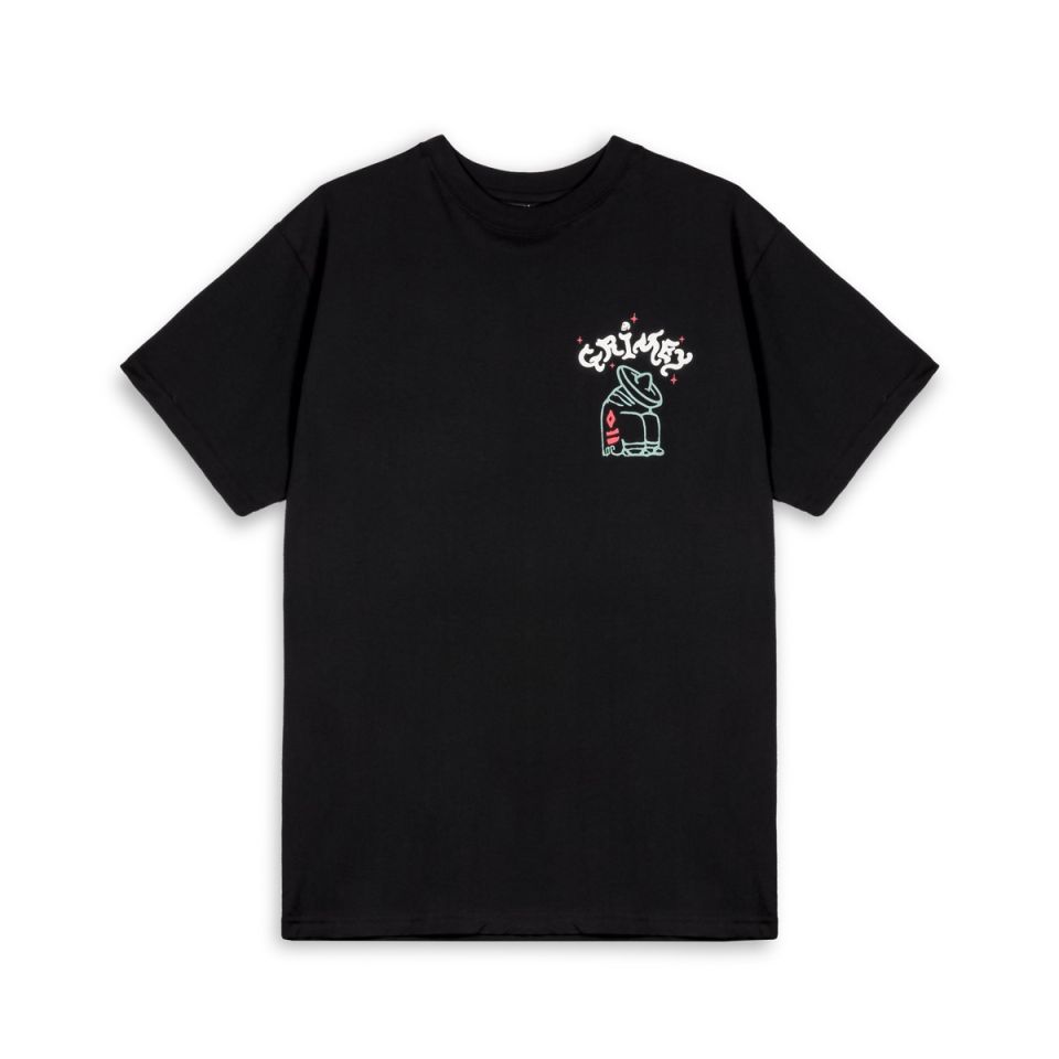 CAMISETA GRIMEY CAUSING PANIC THE CHARLESTON BLVD - BLACK | SS24