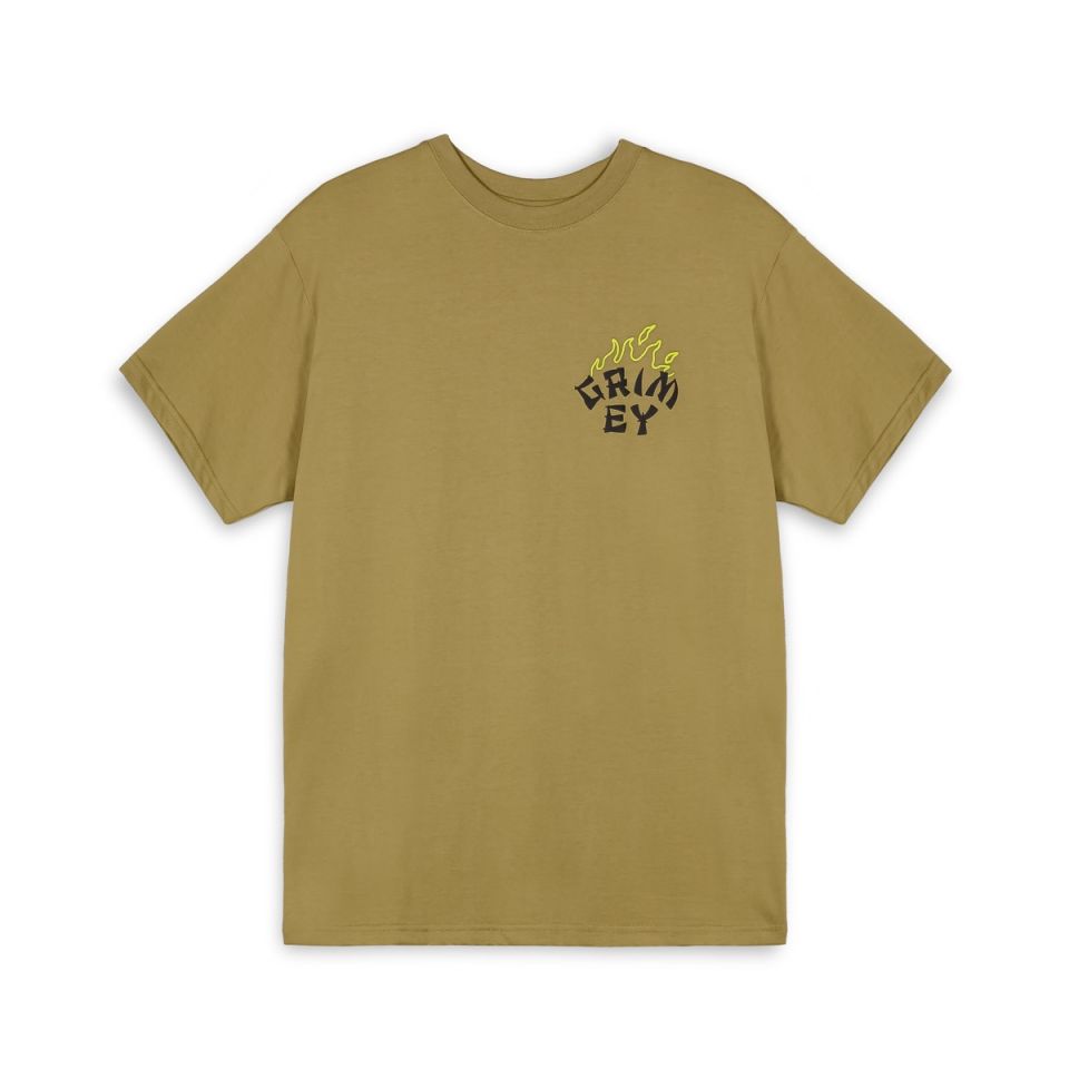 CAMISETA GRIMEY THE LUCKY DRAGON - MILLITARY GREEN | SS24