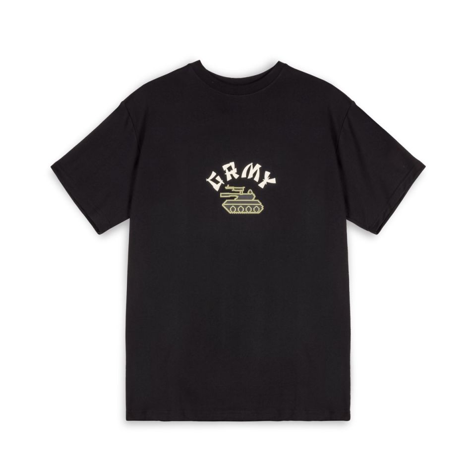 GRIMEY THE MOVE ON OVER (LUCKY DRAGON) REGULAR TEE - BLACK | SS24