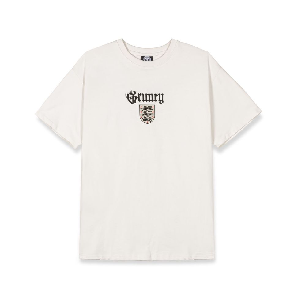 Grimey Saoirse Divine Council Tee Off White