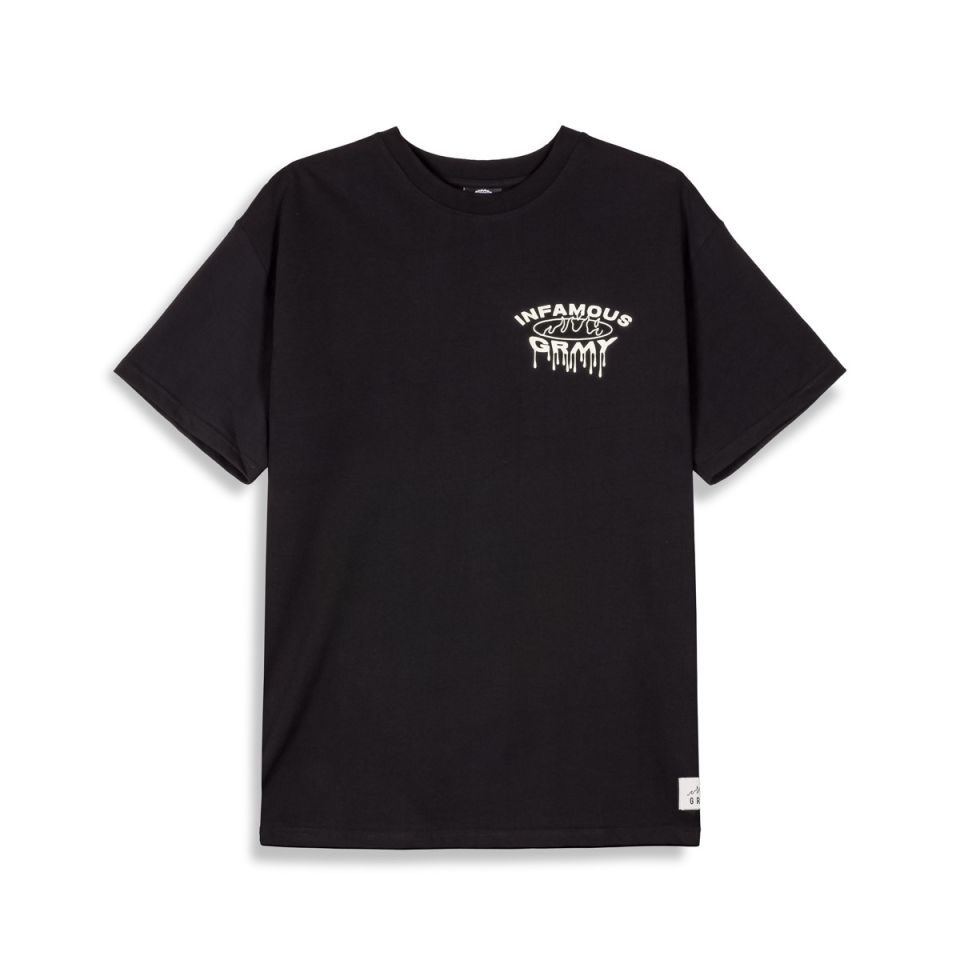 Grimey Follow The Dollar Regular Tee Black