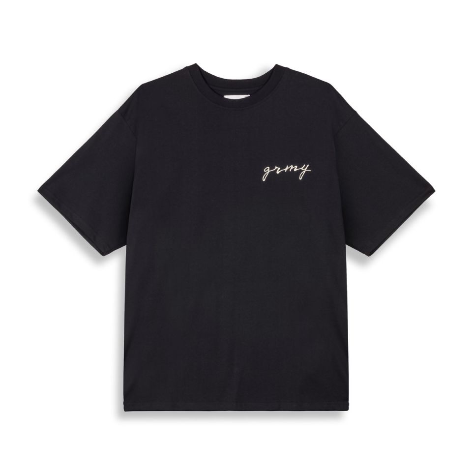 Camiseta Grimey Savage Domain Oversized Tee Black