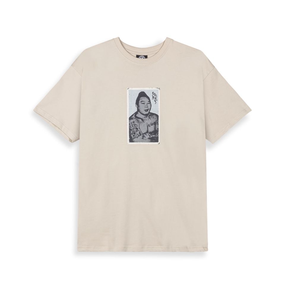 Camiseta Grimey Peace Within The Heavyweight Light Grey
