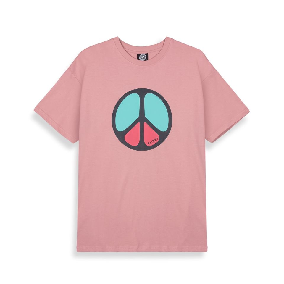Camiseta Grimey Peace Within The No Justice No Lilac