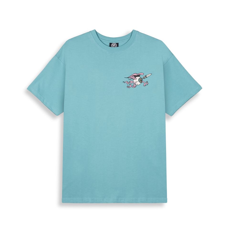 Camiseta Grimey Peace Within The Watching Eyez Blue