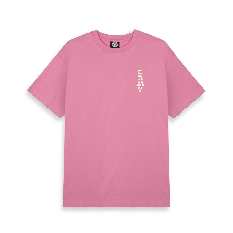 Camiseta Grimey Lone Hand Regular Tee Brick