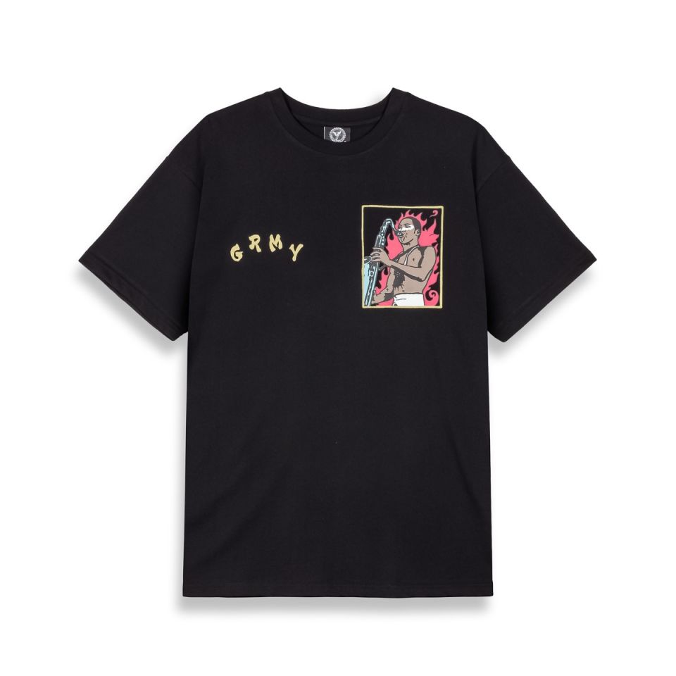 Camiseta Grimey The Trouble Sleep Black