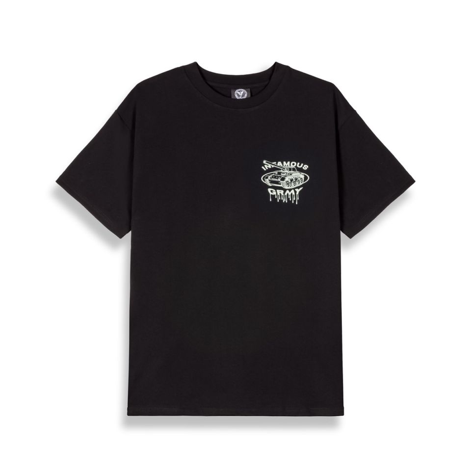 Camiseta Grimey The Think Tank Black