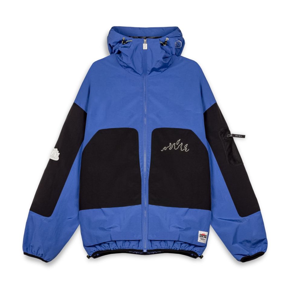 GRIMEY BACK AT YOU ZIP ANORAK - ROYAL BLUE | FW23