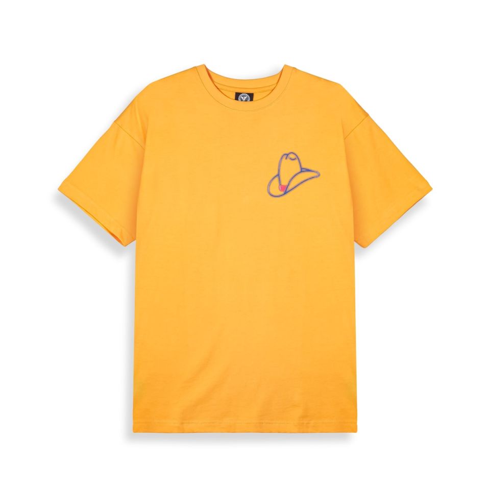 Camiseta Grimey Lone Hand Lucky Looter Yellow