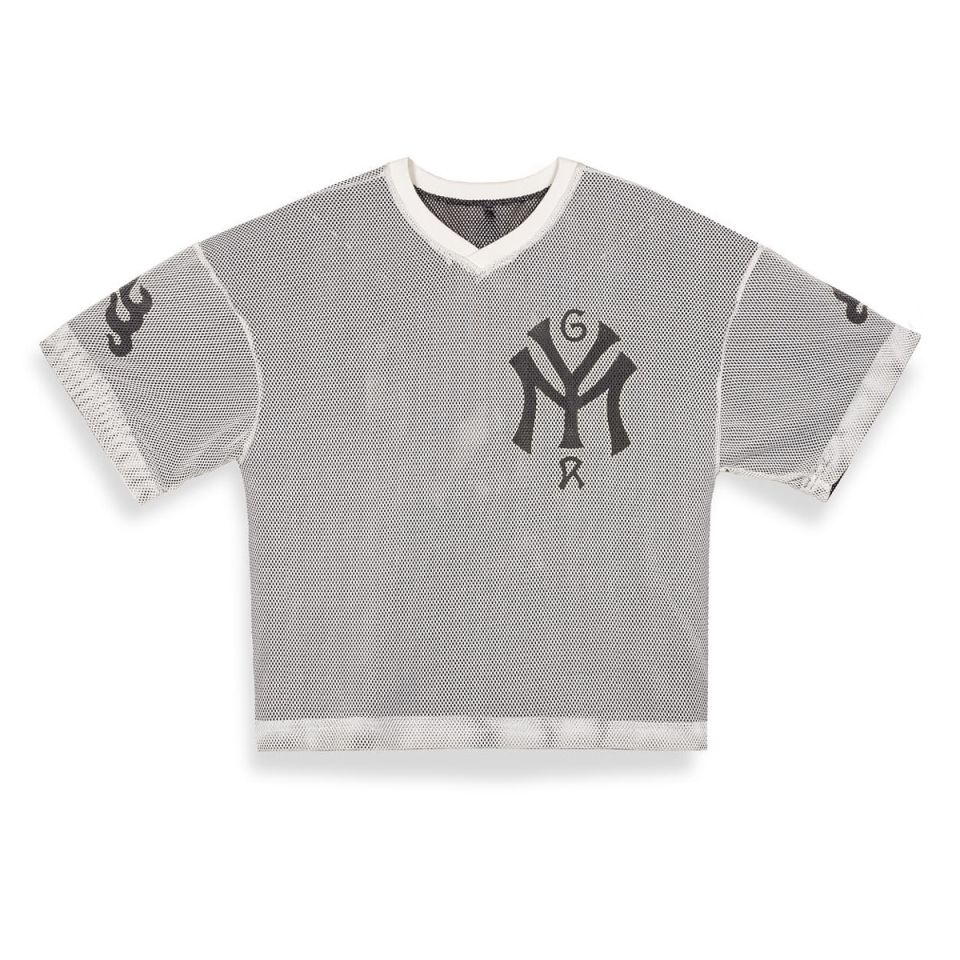 Camiseta Grimey Sweet Science Reversible Mesh Boxy V Neck Black
