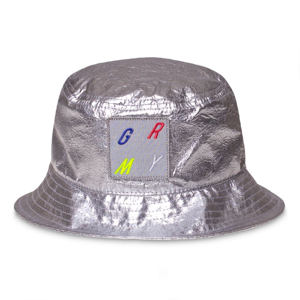 Gorro Grimey Planete Noire Bucket FW19 Silver