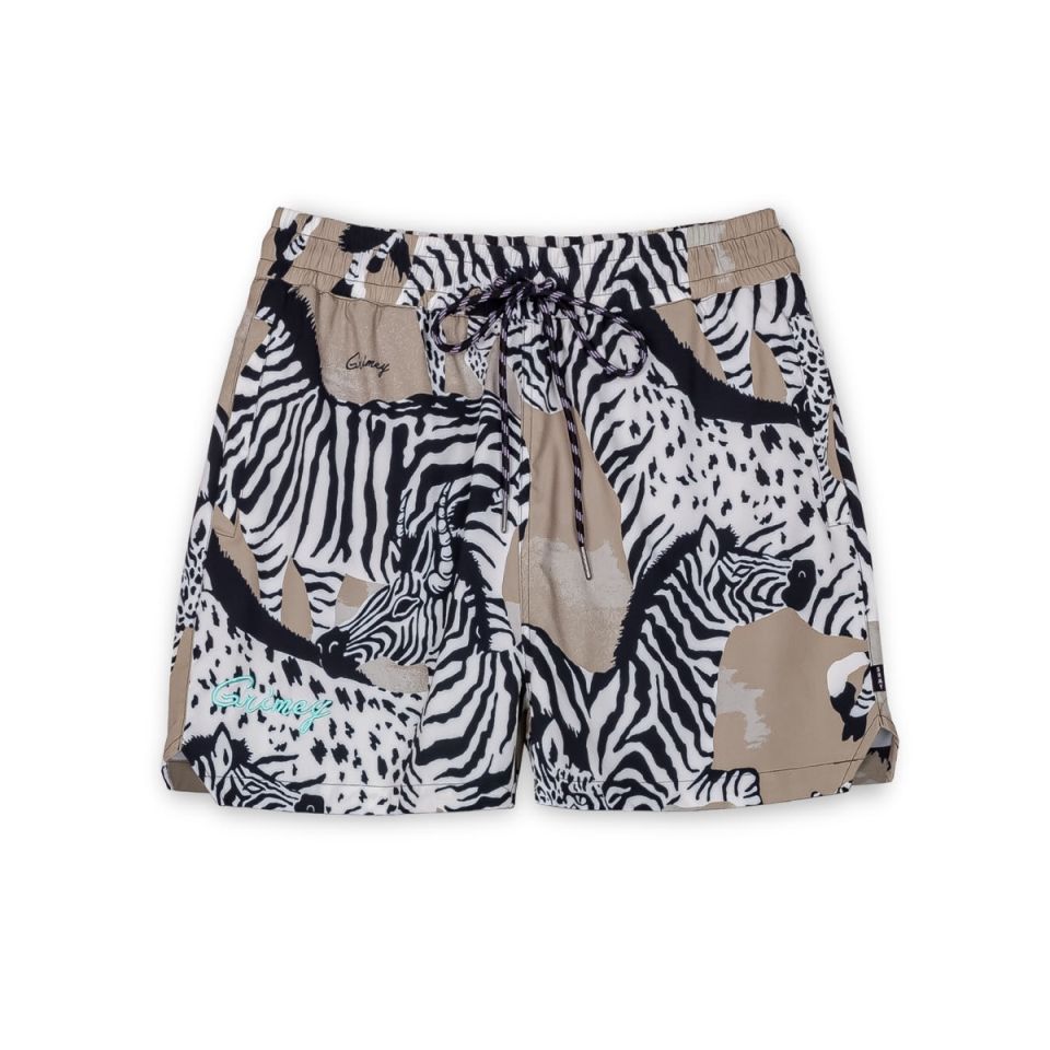 GRIMEY ANIMAL SWIMMING SHORT - COPPER  | Summer 23