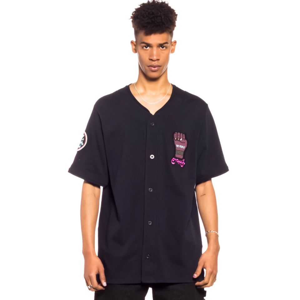 Camiseta de Baseball Grimey DAY DREAMER - Black| Spring 22