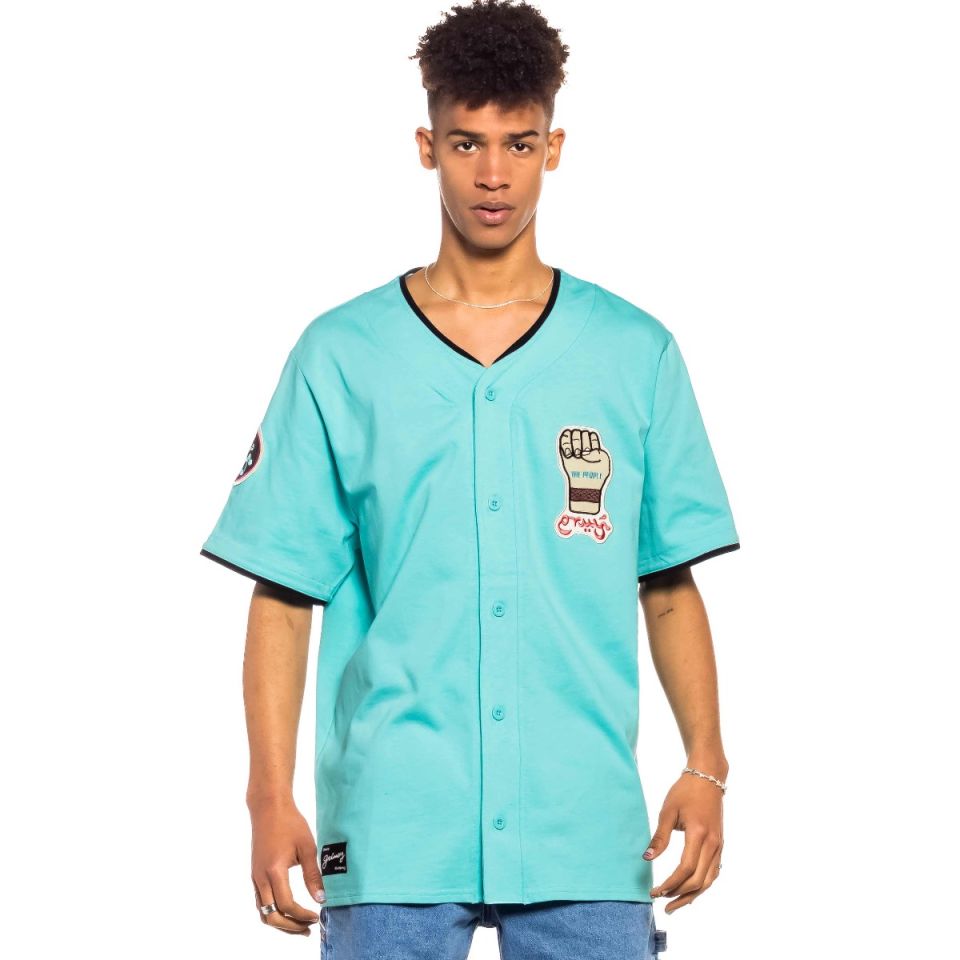 Camiseta de Baseball Grimey DAY DREAMER - Blue| Spring 22
