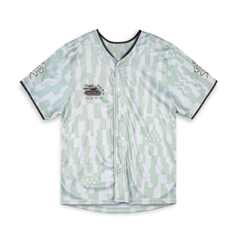 CAMISETA BASEBALL GRIMEY LUCKY DRAGON MESH - WHITE | SS24