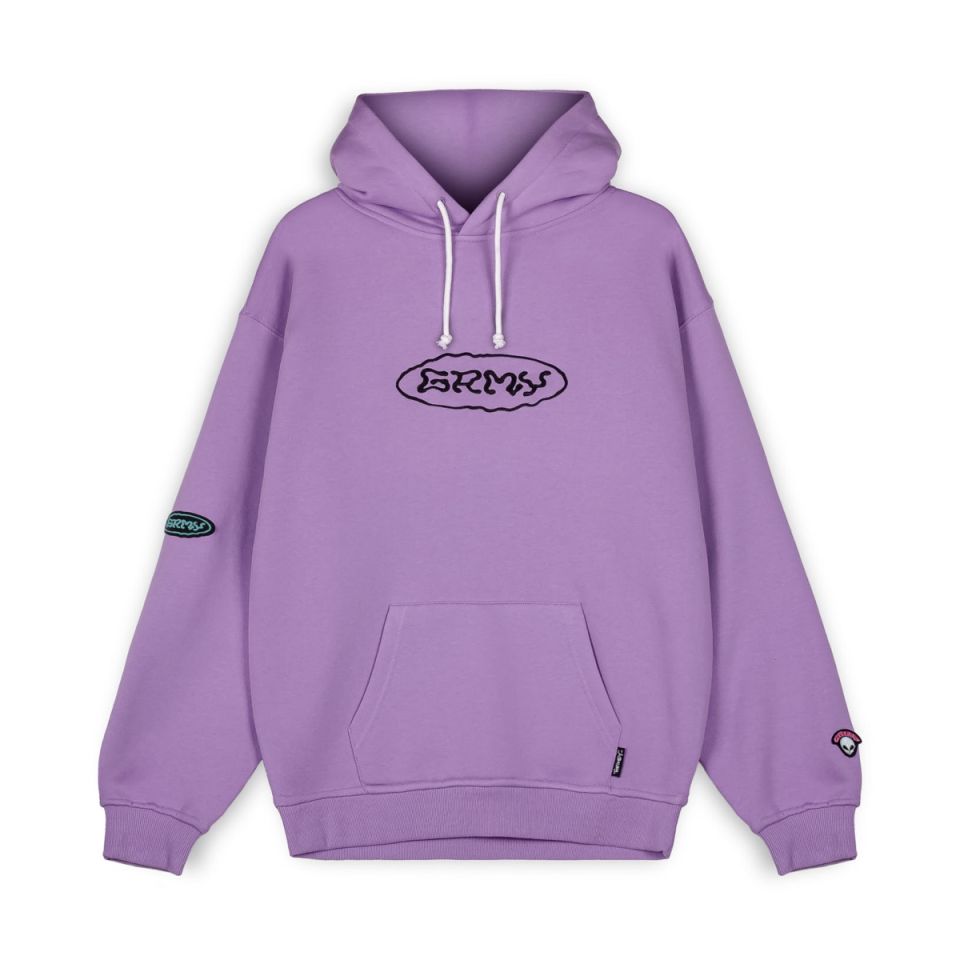 SUDADERA CAPUCHA GRIMEY UFOLLOW LILAC | Spring 23