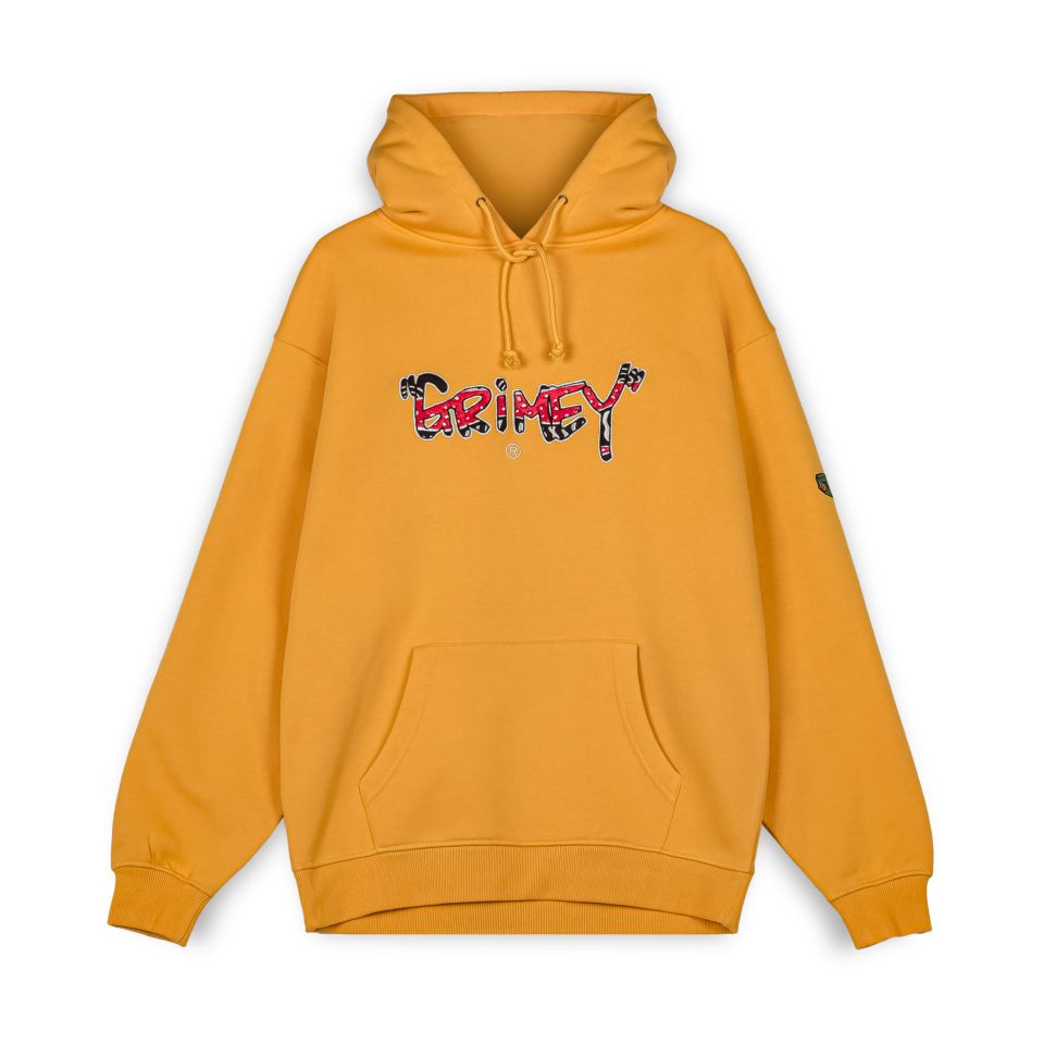 SUDADERA CAPUCHA GRIMEY THE TOUGHEST GRIMEY - ORANGE | Spring 23