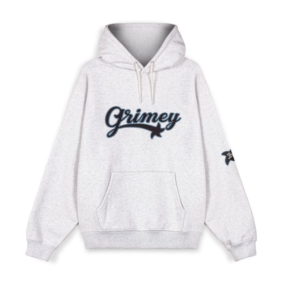 GRIMEY MADRID HEAVYWEIGHT HOODIE - SPORT GREY | FW23