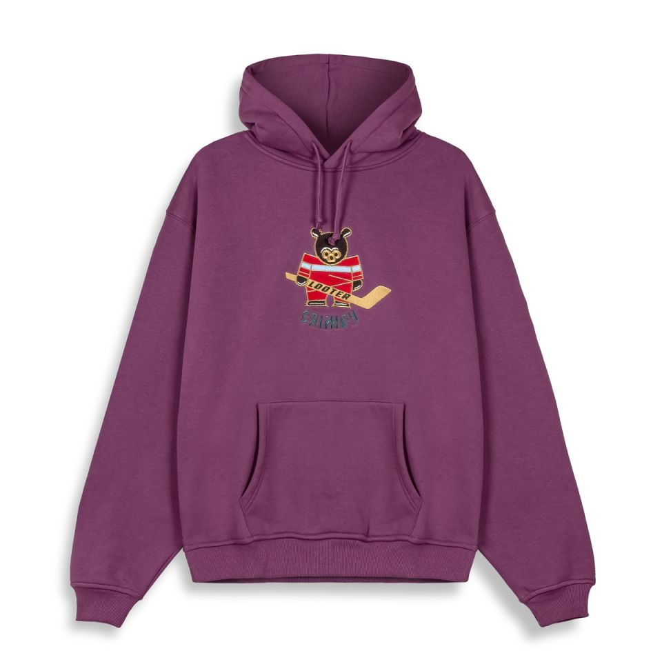 Sudadera Grimey Boxy The Lower Depths Purple