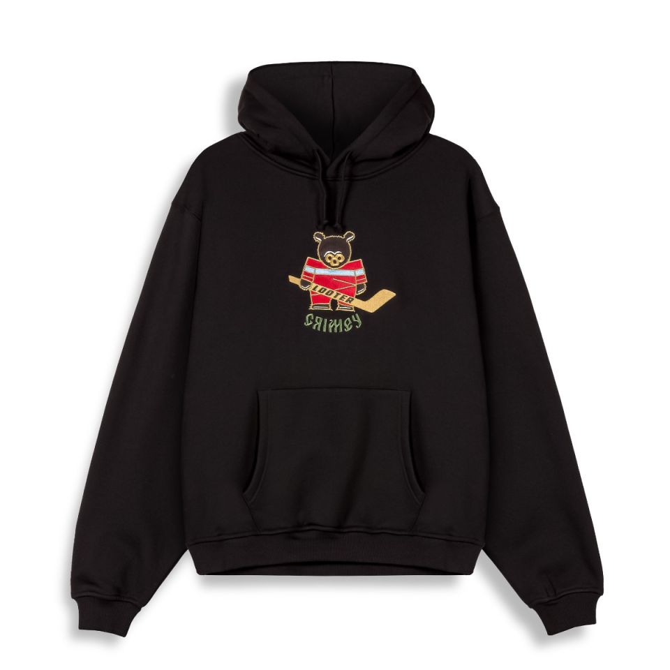 Sudadera Grimey Boxy The Lower Depths Black