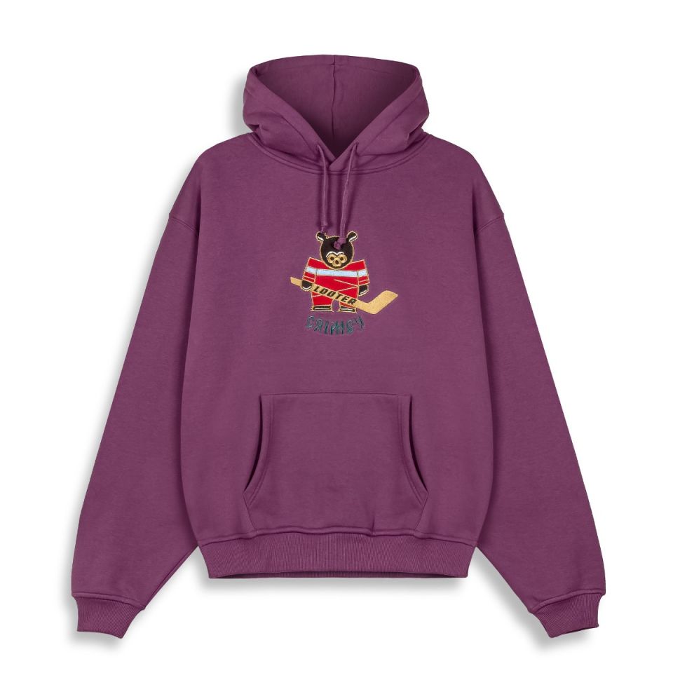 Sudadera Grimey Boxy The Lower Depths Purple