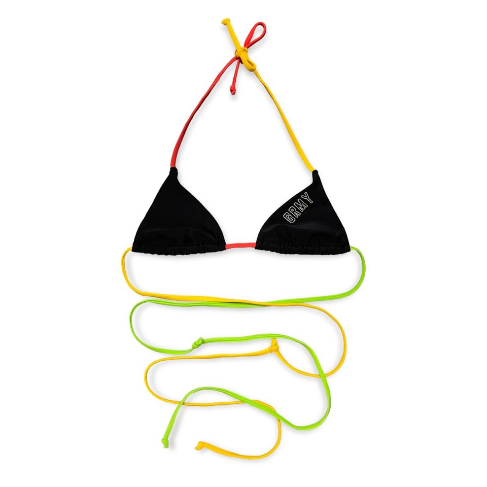 BIKINI GRIMEY THE TOUGHEST TOP - BLACK | Spring 23