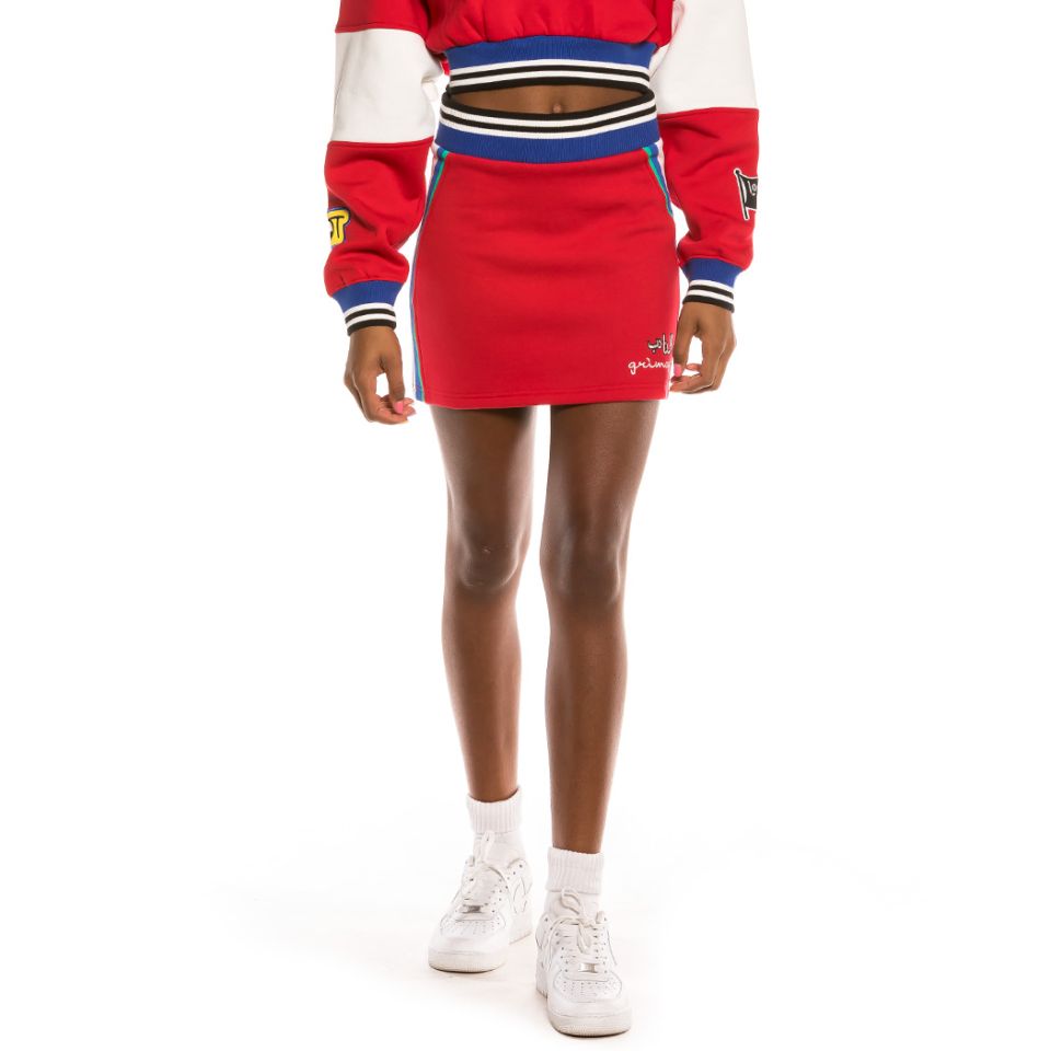 Falda Grimey Arch Rival Mini skirt FW20 Red
