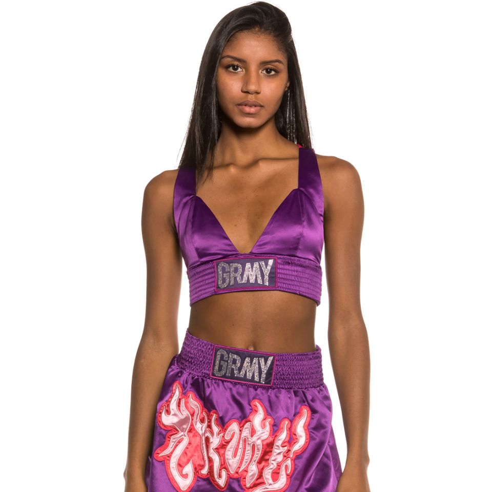 Top Grimey Chica Yoga Fire FW20 Purple