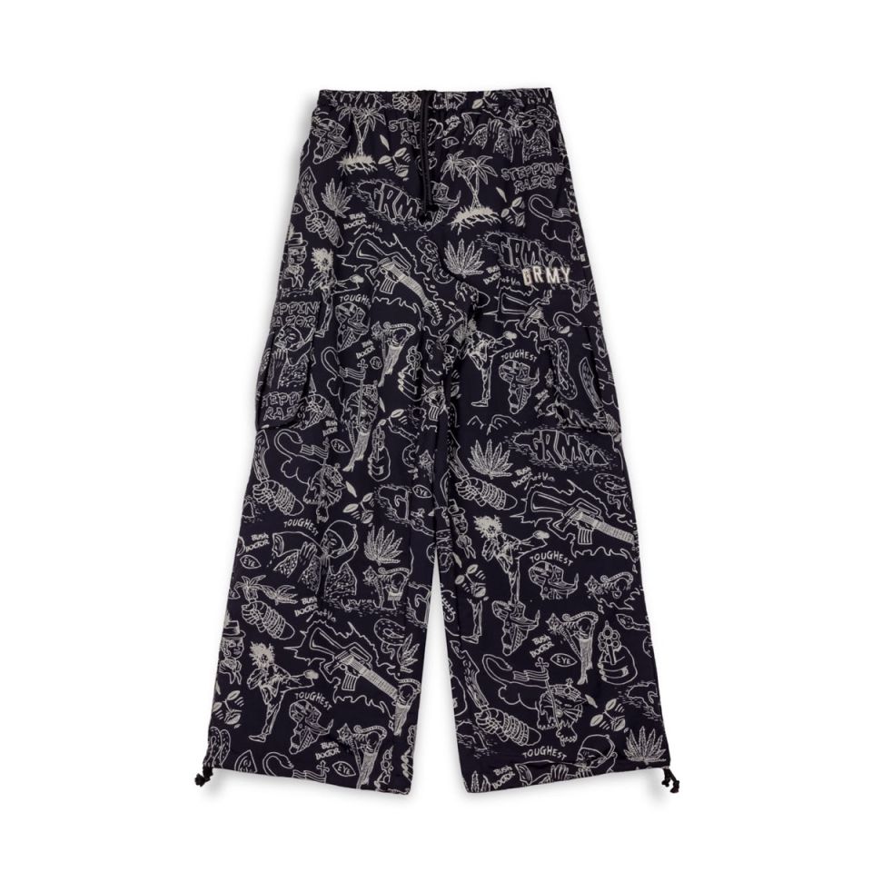 PANTALON CHANDAL CHICA GRIMEY THE TOUGHEST - BLACK | Spring 23