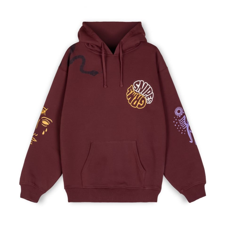 Grimey "SNIPES X GRIMEY TRUE ROOTS" Hoodie - Brown | Fall 22