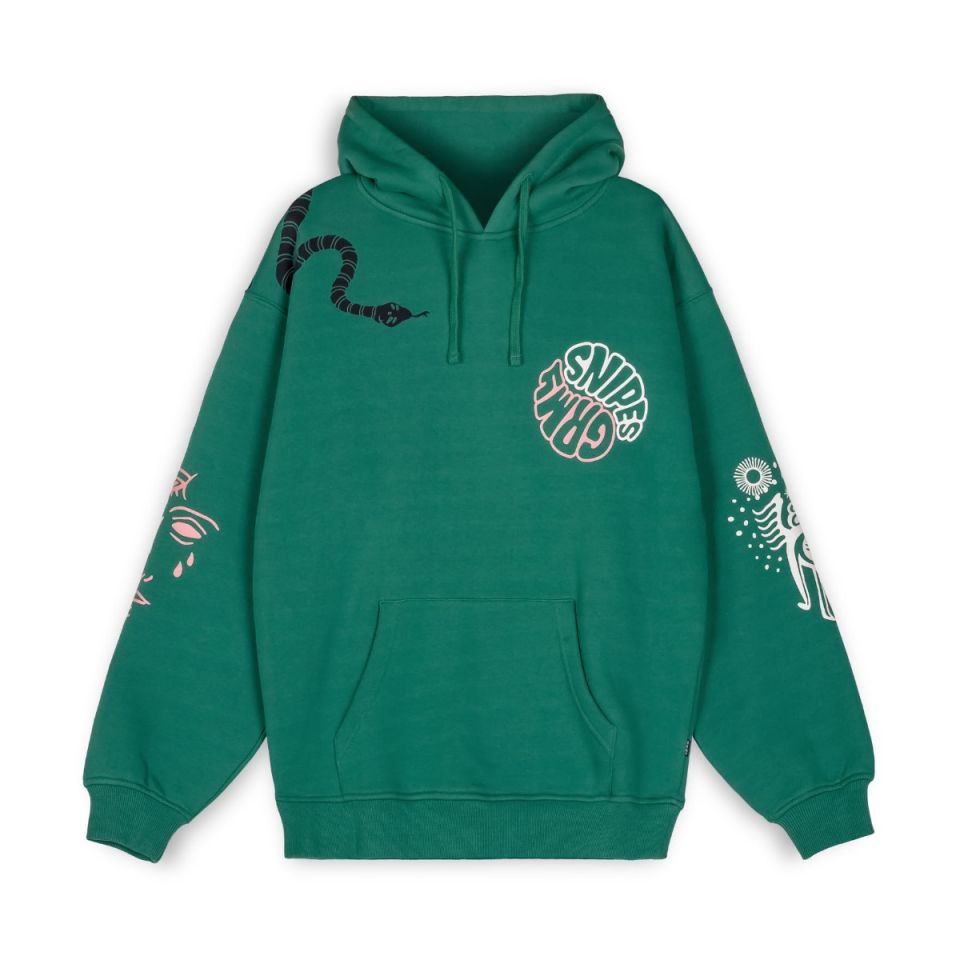 Grimey "SNIPES X GRIMEY TRUE ROOTS" Hoodie - Green | Fall 22