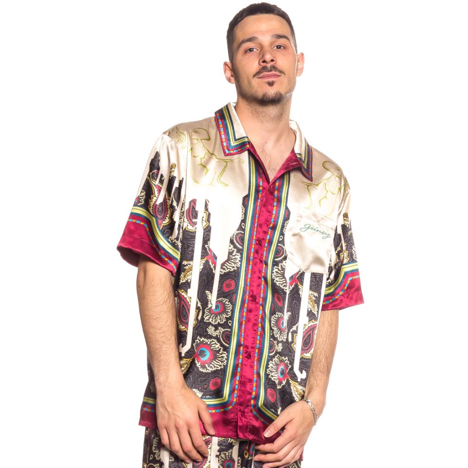 Grimey "Hope Unseen" Button Up Shirt - White | Summer 21