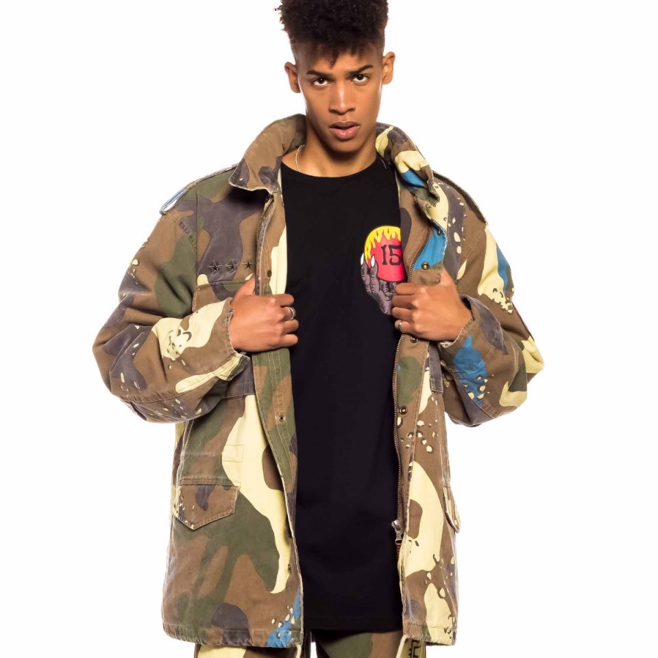 Chaqueta Grimey GLORIFIED Field - Camo | Spring 22